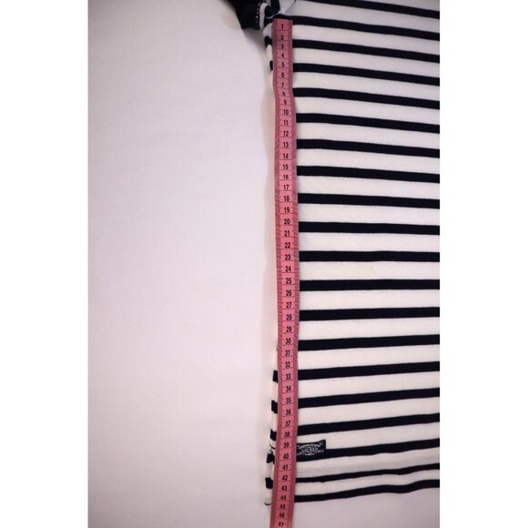 Lauren Ralph Lauren Women's Navy & White Striped T-Shirt Size Small - Picture 12 of 13